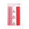 Celebrate It; Red, Pink Stripes & Ornaments Scalloped Tissue Paper Sheets, 36ct. by Celebrate It™; Category:Shred & Tissue; Image:2